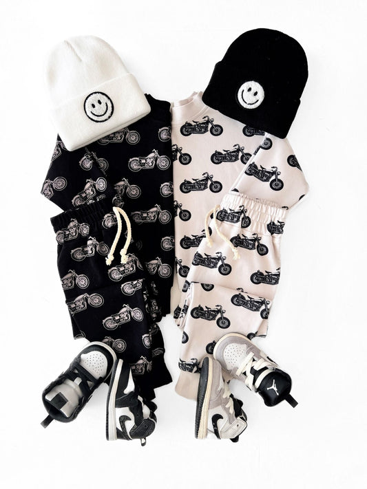 Jogger Set | Born to Ride Black