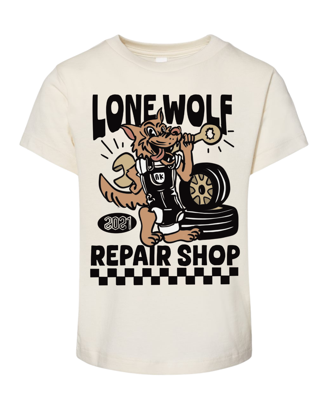 Lone Wolf Garage-AK Graphic Tee